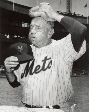 Casey Stengel 1962 Road Jersey - Mets History